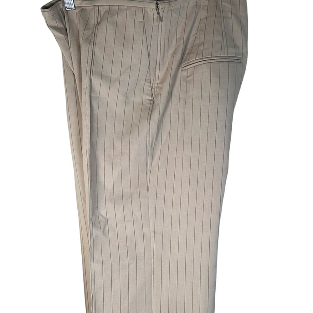 NEW Ann Taylor Wide Leg Cream color pinstripe pants  size Size 8